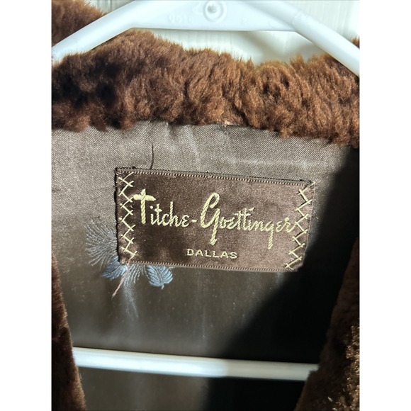 Vintage Sheared Beaver Fur Coat Titche-Goettinger Dallas 1950s - Picture 2 of 10